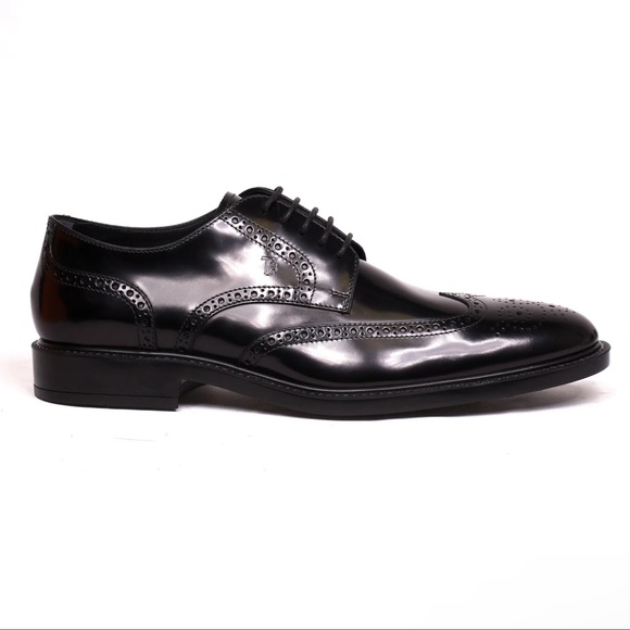 TOD’S Patent Leather Oxford Shoes - Picture 1 of 12